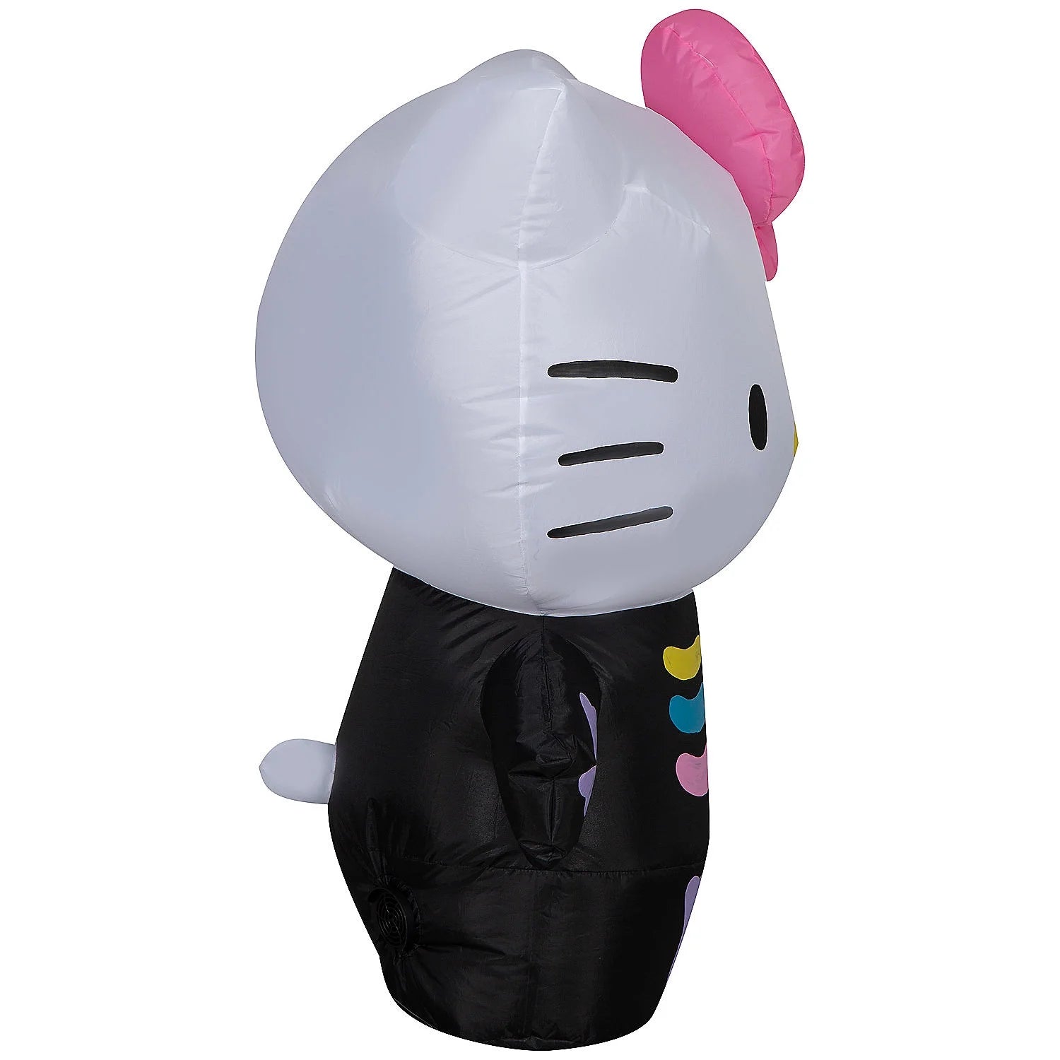 Airblown Inflatable Hello Kitty Neon Skeleton Sanrio, 3 Ft Tall, Multi