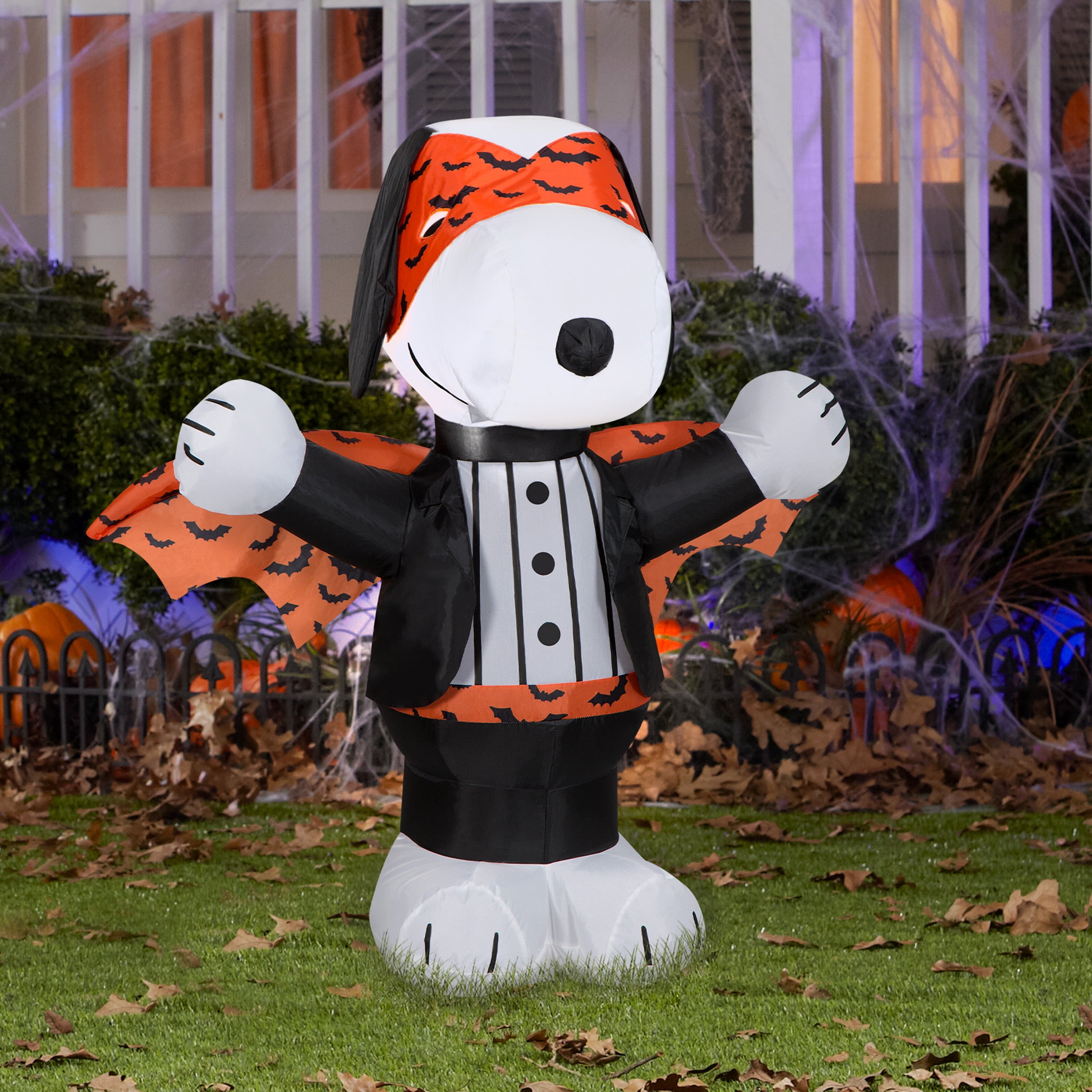 Airblown Inflatable 3 Ft Airblown Inflatable Snoopy as Vampire
