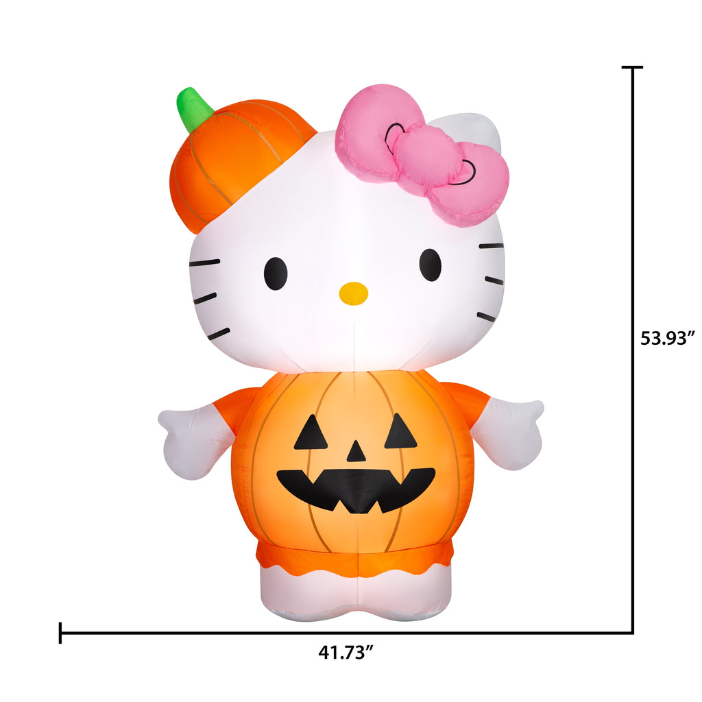 Halloween Airblown Yard Inflatables  in Pumpkin 41.73 in X 28.74 in X 53.93 in 3.28 Lb